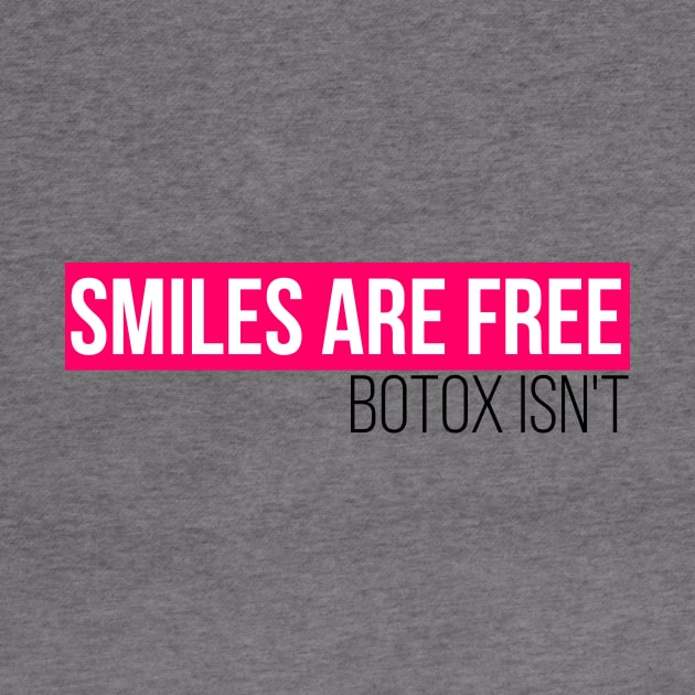 Smiles are free, botox isn't by Mandz11